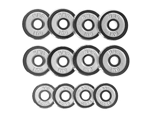 Гантелі розбірні в кейсі HMS STC15, 15 кг