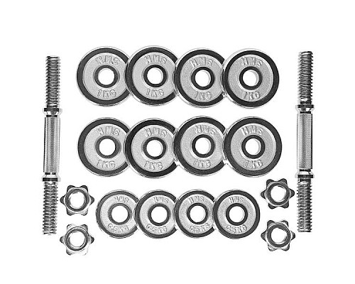 Гантелі розбірні в кейсі HMS STC15, 15 кг