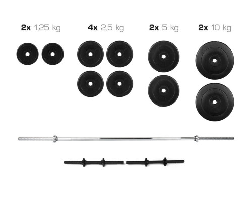Штанга + Гантелі Набір 52 кг WCG