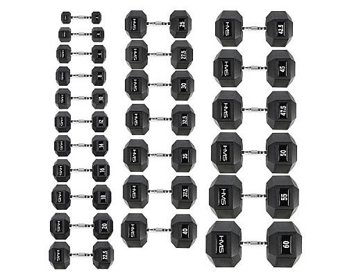 Гантель HMS HEX PRO 40 кг