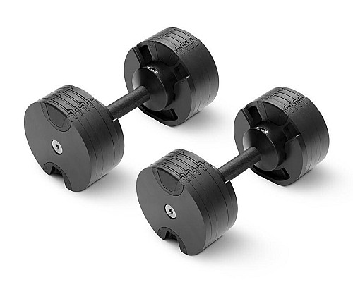 Гантелі набірні NUO Nuobell All Black 2 х 20 кг, чорні