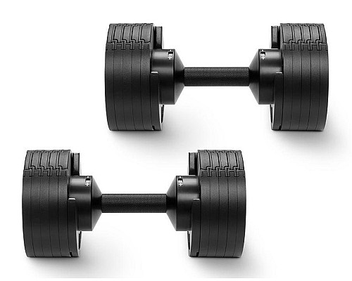 Гантелі набірні NUO Nuobell All Black 2 х 20 кг, чорні