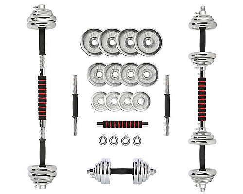 Гантелі розбірні в кейсі HMS STC21, 20 кг