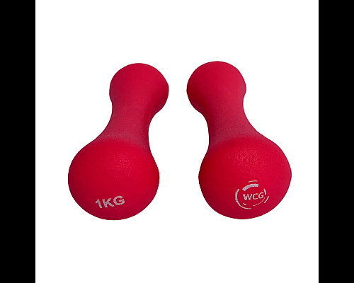 Гантель неопренова WCG 1 кг