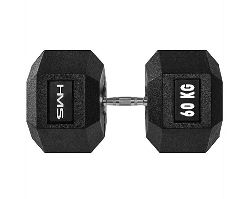 Гантель шестигранна HMS HEX PRO 60 кг