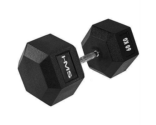 Гантель шестигранна HMS HEX PRO 60 кг