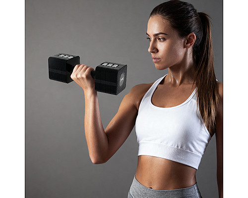 Гантелі розбірні HMS HL02 2 x 5 кг, чорні