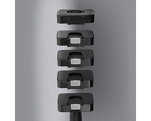 Гантелі розбірні HMS HL02 2 x 5 кг, чорні