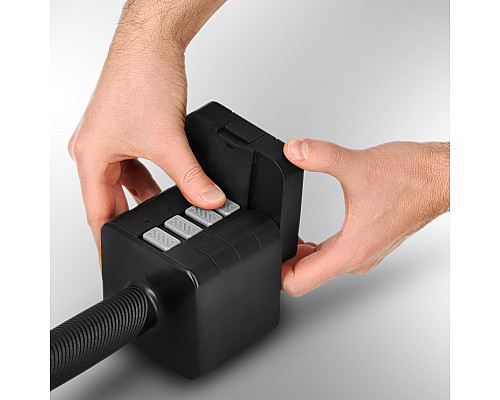 Гантелі розбірні HMS HL02 2 x 5 кг, чорні