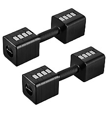 Гантелі розбірні HMS HL02 2 x 5 кг, чорні