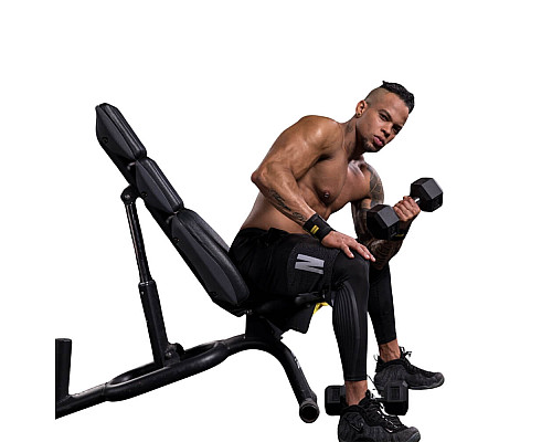 Гантель шестигранна inSPORTline Hexclusive 15 кг