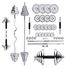 Гантелі розбірні в кейсі HMS STC55, 55 кг