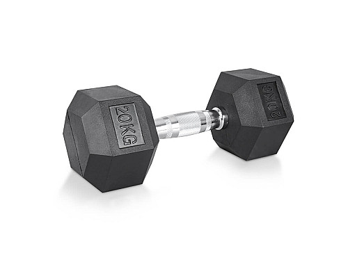 Гантель шестигранна inSPORTline Hexclusive 20 кг