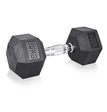 Гантель шестигранна inSPORTline Hexclusive 25 кг