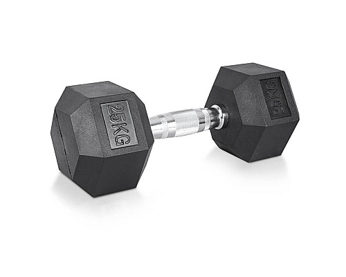 Гантель шестигранна inSPORTline Hexclusive 25 кг