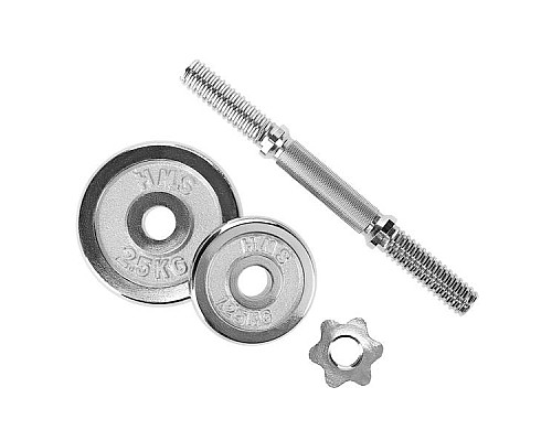 Гантелі розбірні у кейсі HMS STC20, 20 кг