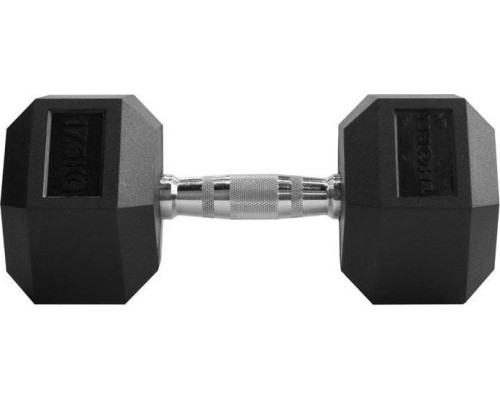 Гантель шестигранна прогумована Thorn+Fit Hex, 17,5 кг