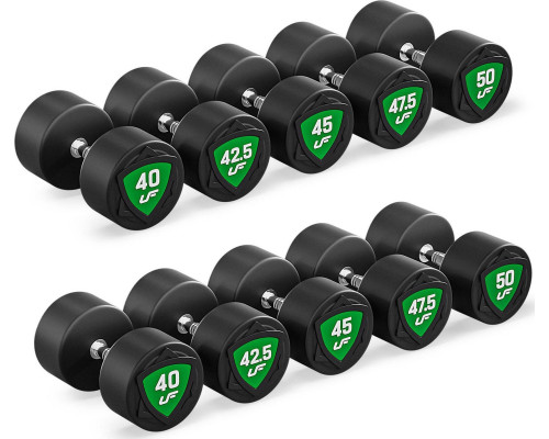 Гантелі прогумовані UpForm Hantle 2 х 40-50 кг