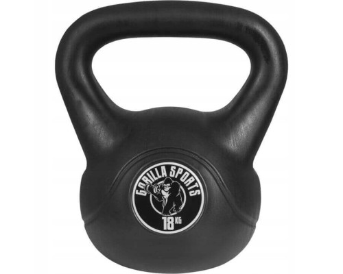 Гиря бітумна Gorilla Sports 18 кг