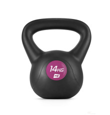 Гиря вінілова Hop-Sport  HS-PB0014KB 14 кг 