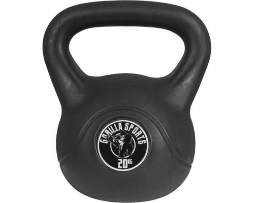 Гиря бітумна Gorilla Sports 20 кг