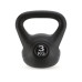 Гиря вінілова Gymtek 3 кг чорний
