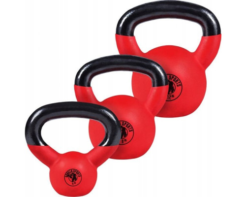 Гирі чавунні прогумовані Gorilla Sports 25 кг