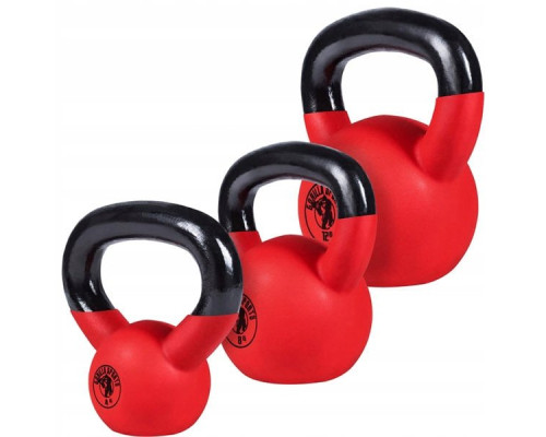 Гирі чавунні прогумовані Gorilla Sports 25 кг