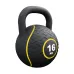 Гиря прогумована Gorilla Sports 16 кг, чорна