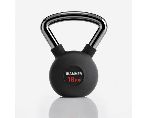 Гиря прогумована Hammer 18 кг