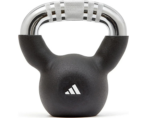 Гиря Adidas Kettlebell 4 кг, чорна