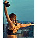 Гиря Adidas Kettlebell 4 кг, чорна