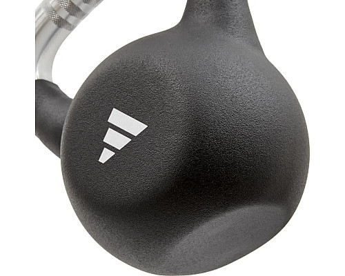 Гиря Adidas Kettlebell 4 кг, чорна