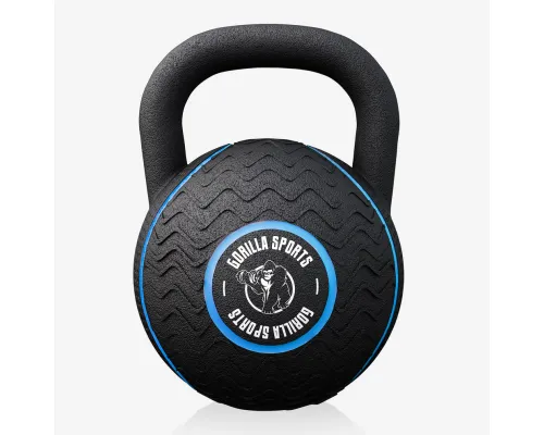 Гирі прогумовані Gorilla Sports 12 кг, 16 кг