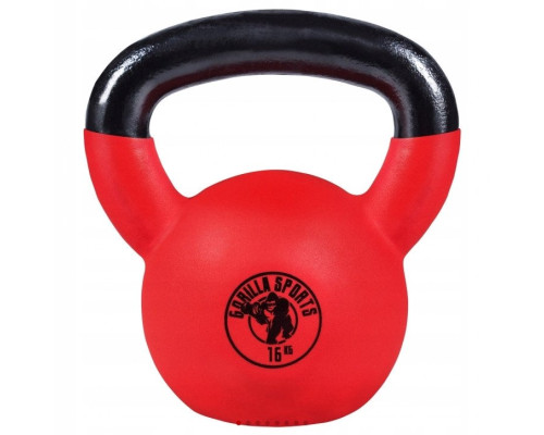 Гиря чавунна Gorilla Sports 16 кг