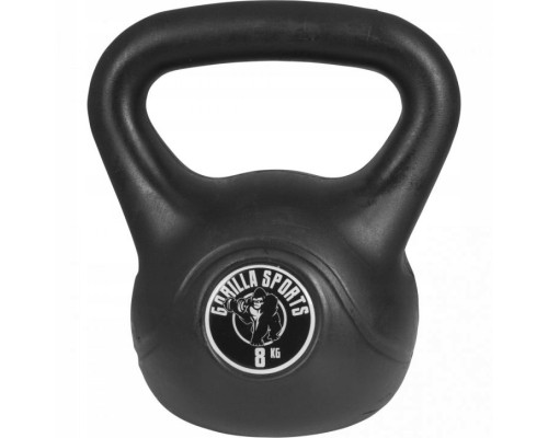 Гирі вінілові Gorilla Sports 8 кг, 10 кг, 12 кг