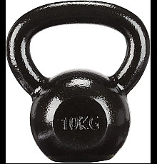 Гиря чавунна Toorx KGV-10 10 кг з гумовою підставкою