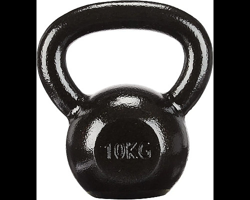 Гиря чавунна Toorx KGV-10 10 кг з гумовою підставкою