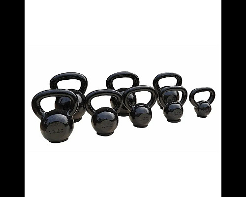 Гиря чавунна Toorx KGV-10 10 кг з гумовою підставкою