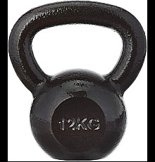 Гиря чавунна Toorx KGV-12 12 кг з гумовою підставкою