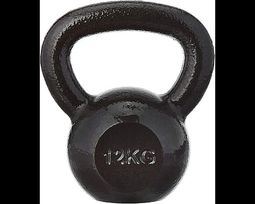 Гиря чавунна Toorx KGV-12 12 кг з гумовою підставкою