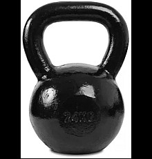 Гиря чавунна Toorx KGV-24 24 кг з гумовою підставкою