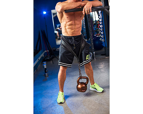 Гиря чавунна RN-SPORT 8 кг, коричнева