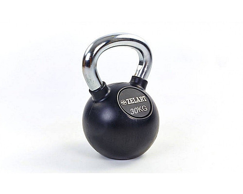Гиря прогумована Zelart ТА-5162-30 30 кг