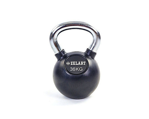 Гиря прогумована Zelart ТА-5162-36 36 кг