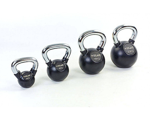 Гиря прогумована Zelart ТА-5162-36 36 кг