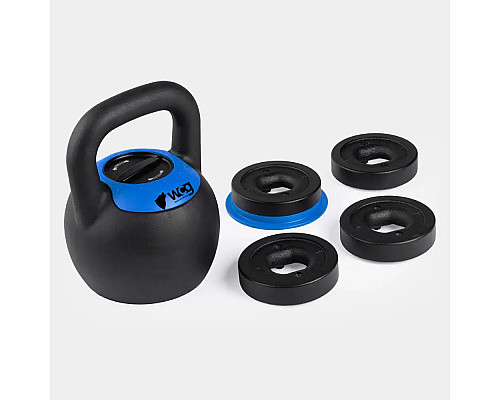 Гиря розбірна 5 в 1 WCG 8-16 кг