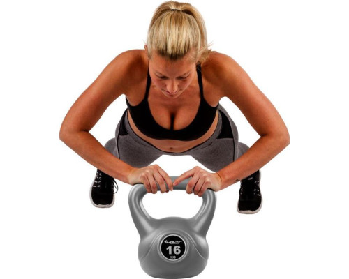 Гиря Movit Kettlebell Dumbbell сіра - 20 кг