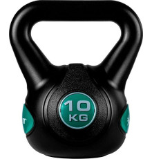 Гиря Movit Kettlebell - 10 кг, чорний / гас