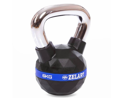 Гиря Zelart FI-1973-6 6 кг Гиря Zelart FI-1973-6 6 кг